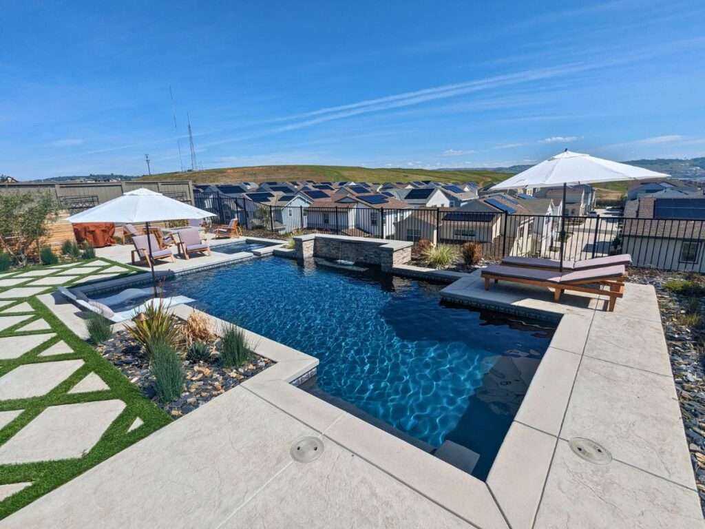Construction Process 7 Vacaville Inground Pool Builder