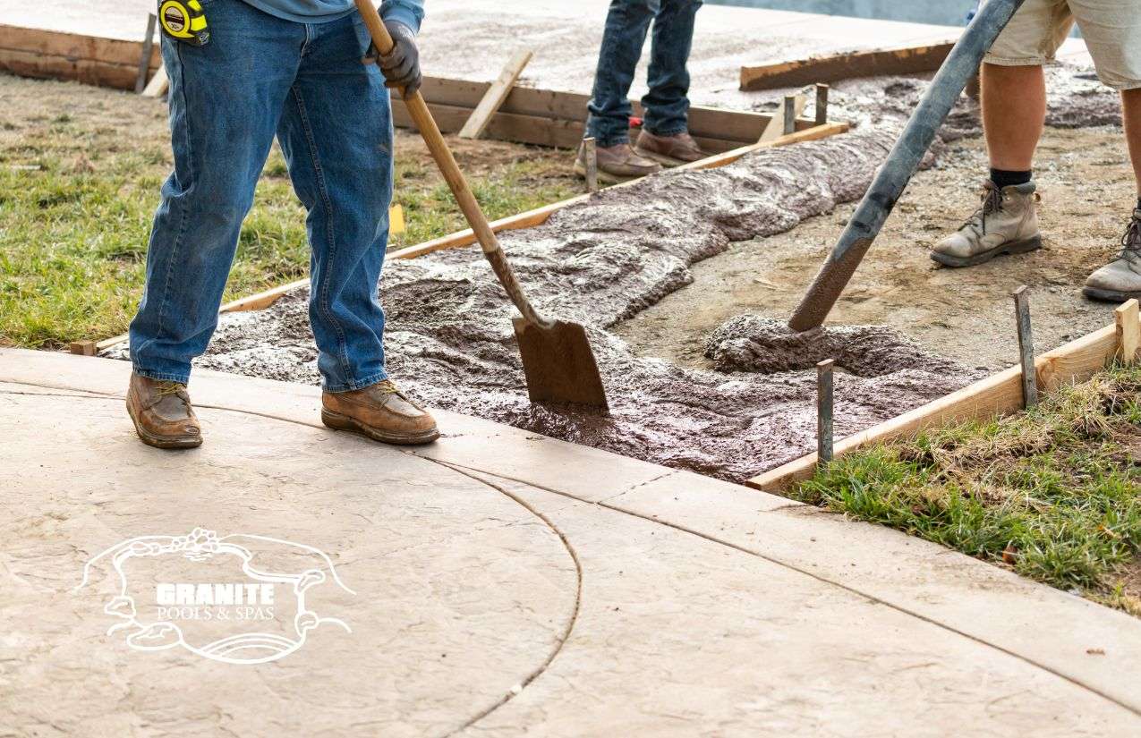 Hardscapes 4 Hardscapes - Building a Swimming Pool Deck